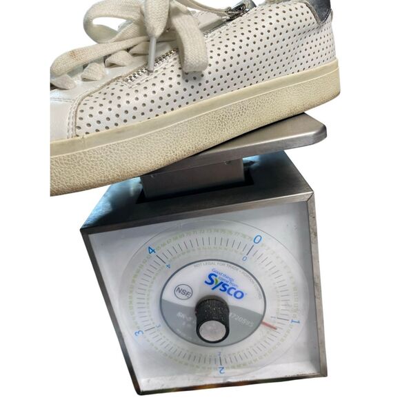 Steve Madden Womens 8.5M Parka PARK05S1 Leather Low Top Lace Up Sneaker Shoes - Picture 9 of 9